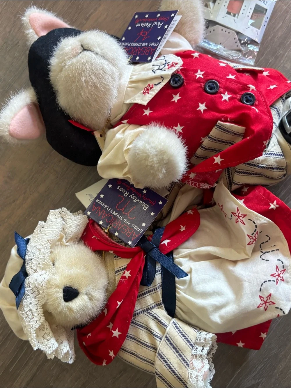 Collectible Muffy Bear American Theme Set